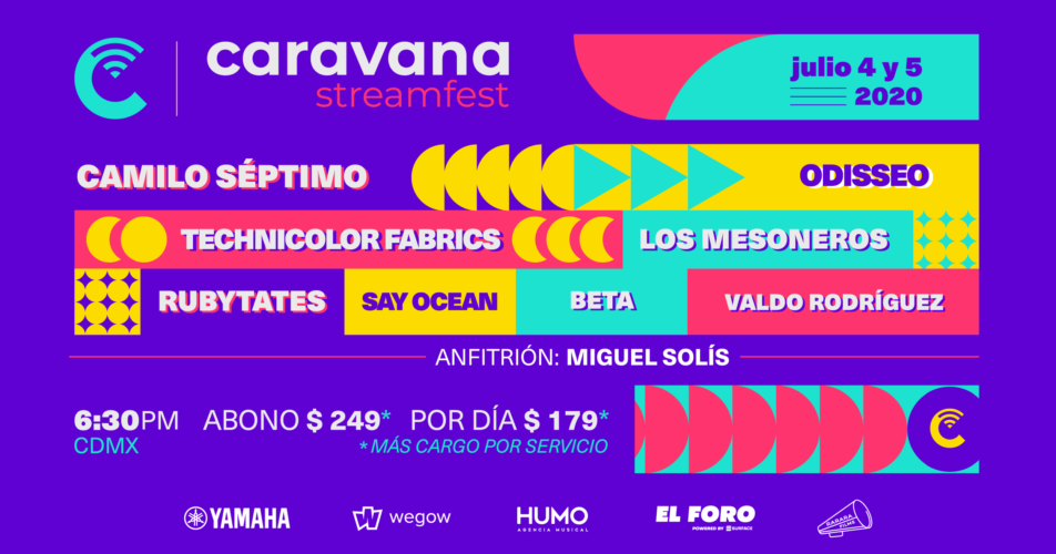 Caravana Stream Fest llega con una propuesta para el mundo del entretenimiento en línea