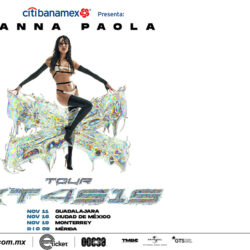 Danna Paola  presenta su gira XT4S1S.