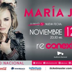 Maria Jose o “La Josa” como es mejor conocida regresa junto al Auditorio Nacional este 12 de noviembre con su “Reconexión” tour.