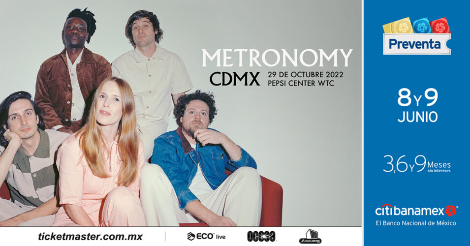 Metronomy  presentara su nuevo material "Small World" en la cdmx