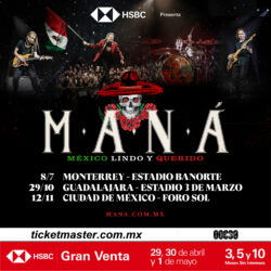 MANÁ anuncia su gira "México Lindo y Querido".