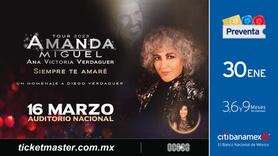 Amanda Miguel y Ana Victoria rendirán homenaje a Diego Verdaguer