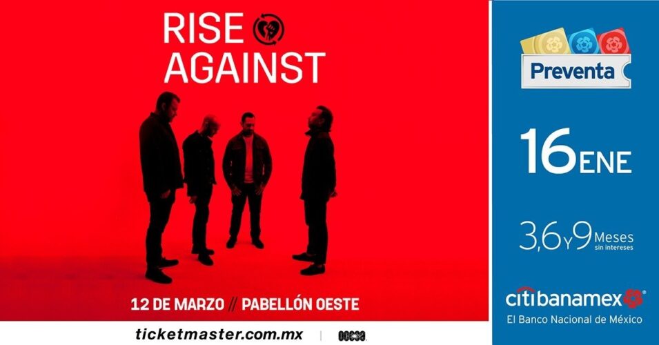 Rise Against presenta su gira "Nowhere Generation"