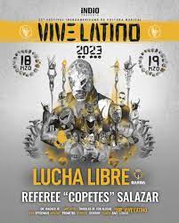 Conoce el talento de la Lucha libre que estará en el Vive latino 2023