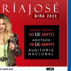 María Jose abre nueva fecha para CDMX  en su gira 2023