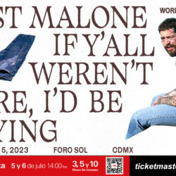 Post Malone presenta su gira If Y’all Weren’t Here, I’d Be Crying Tour en la Cdmx