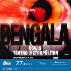 Bengala llegara con nueva música al Teatro metropólitan
