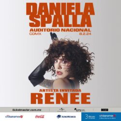 ¡Renee abrirá el show sold out de Daniela Spalla en el Nacional!